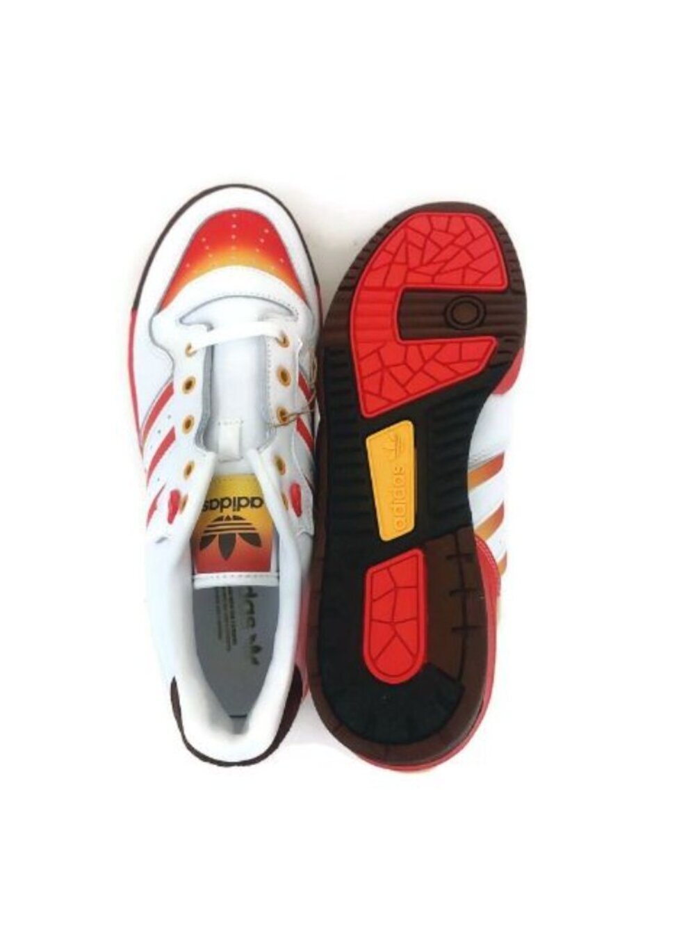 Adidas Rivalry Low Demon Slayer Rengoku Basketball Sneakers Mens 11 JI3310 - Picture 7 of 10